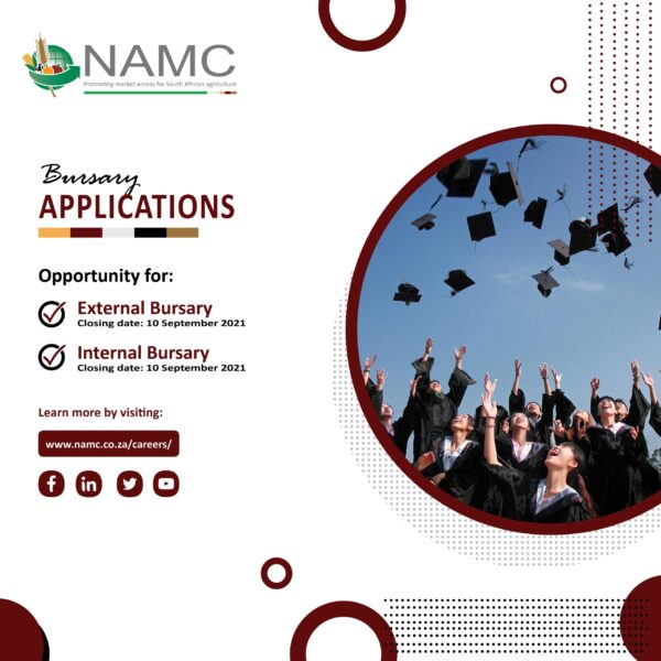 National Agricultural Marketing Council 2021-2022 Bursary Application for South Africans