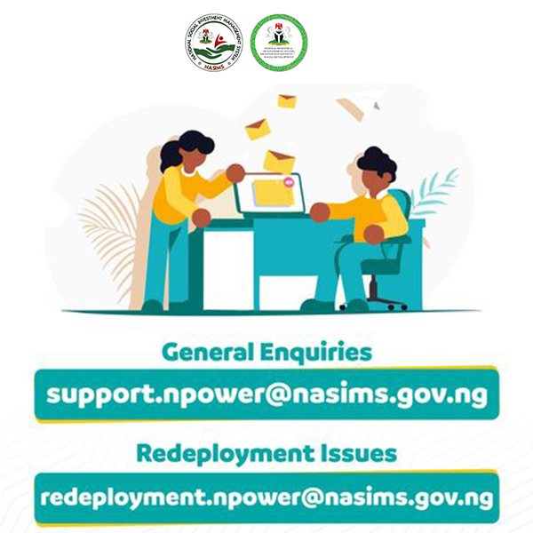 Npower Redeployment Email For Beneficiaries