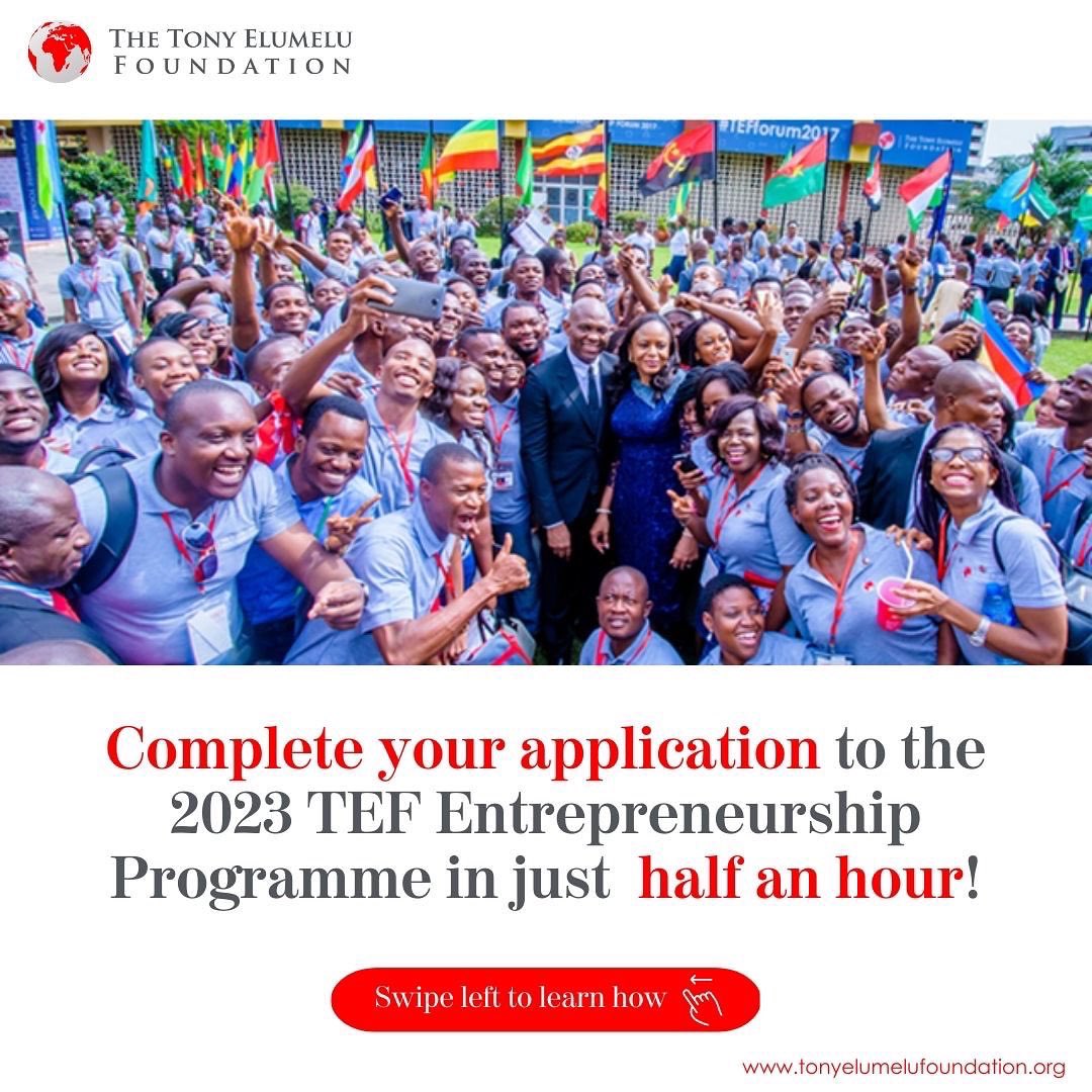 Tefconnect 2023 Application Form Portal
