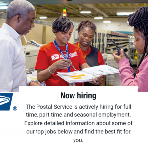 United States Postal Service Recruitment 2022 – 2023 (How To Apply)