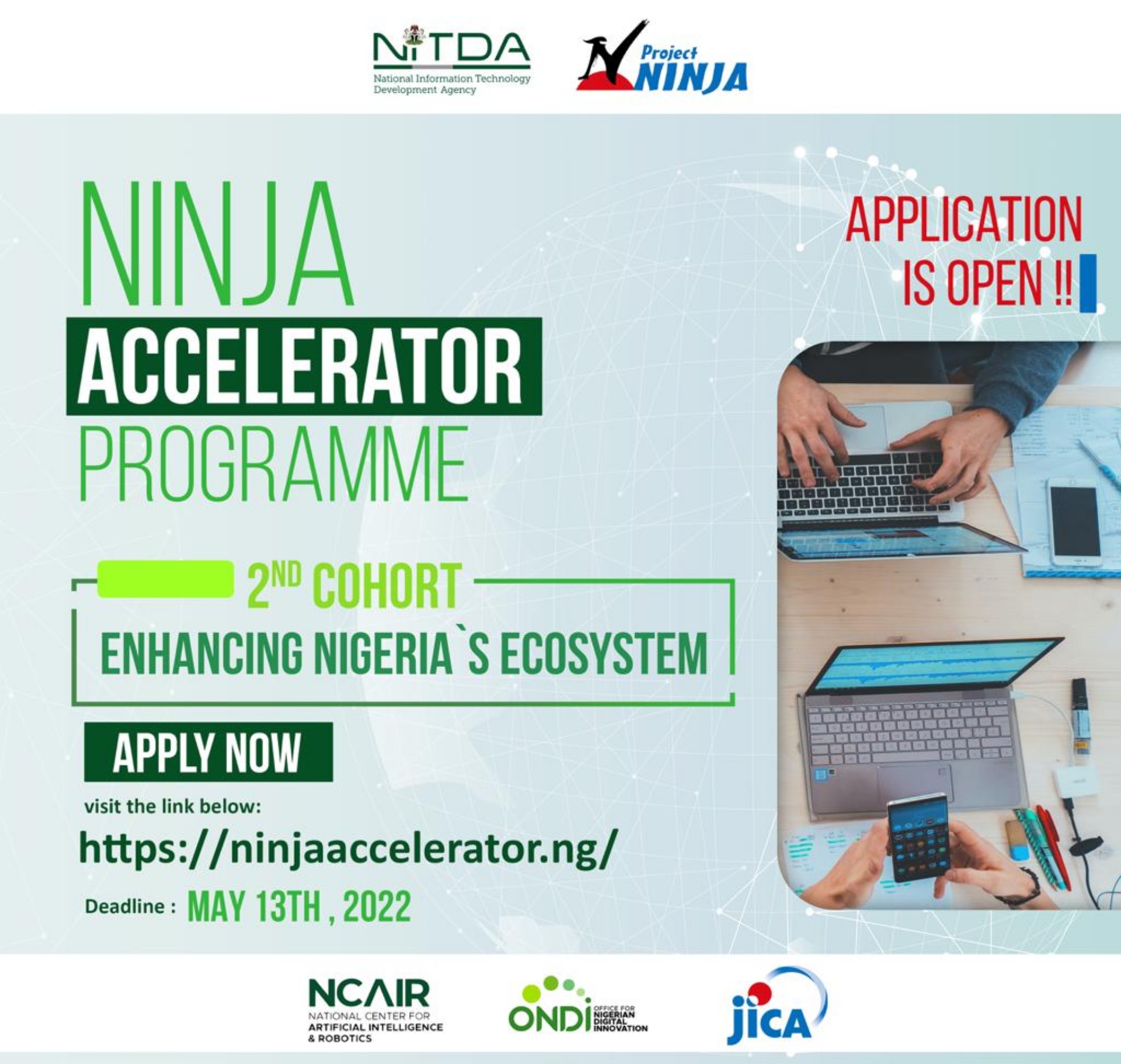 NINJA Accelerator Program in Nigeria 2nd Cohort (How To Apply)