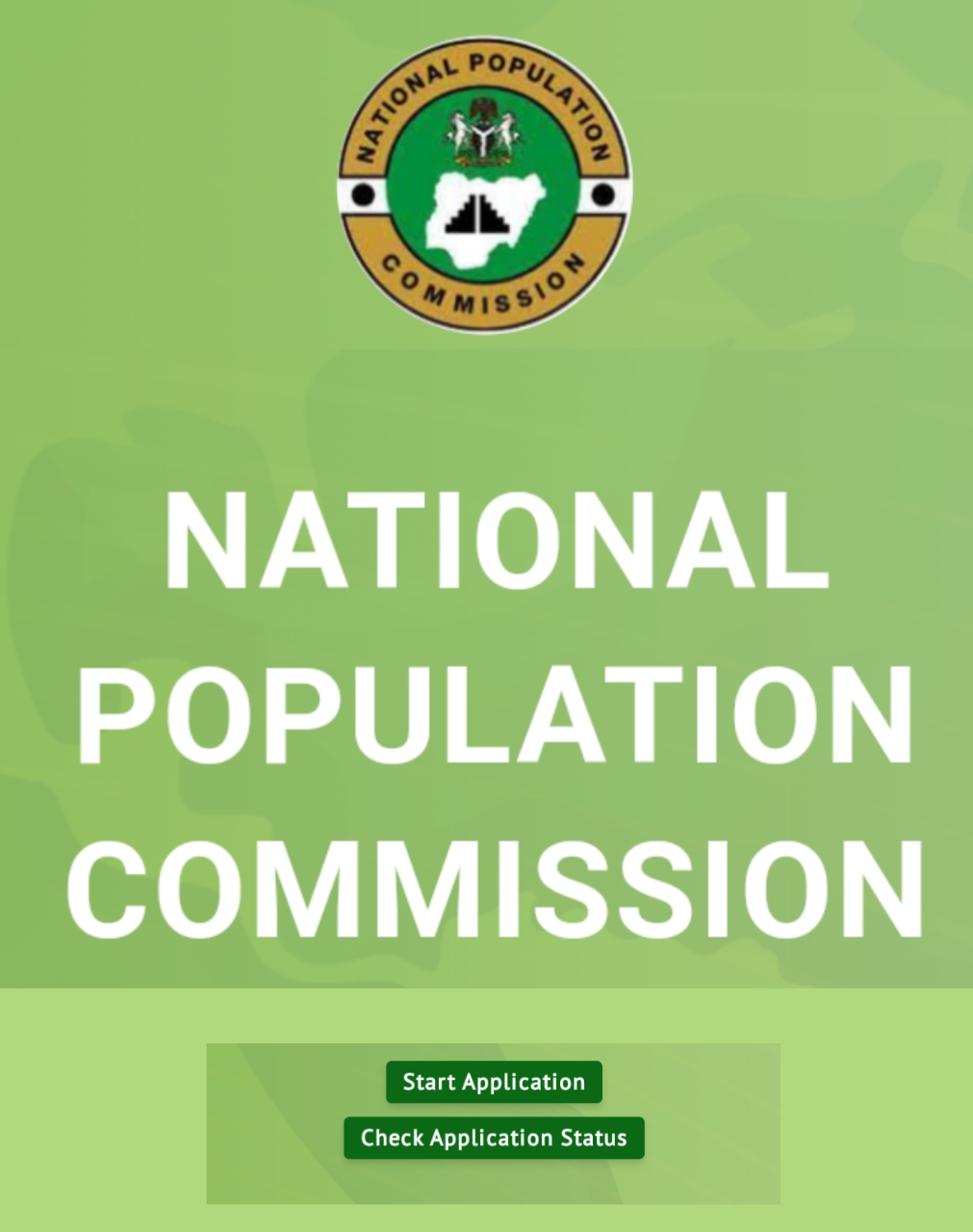 NPC Application Adhoc Staff ERecrúitment 2022 2023 Census