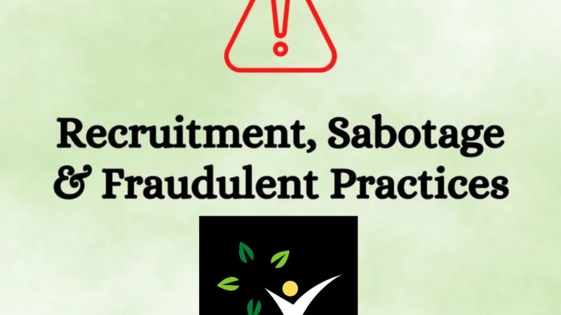 Evolvinggen Career Recruitment, Sabotage & Fraudulent Practices ~ egenfoundation.org