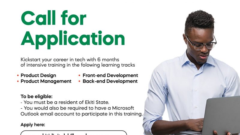 Link To Apply for Ekiti State Digital Skills Academy (EDSA) 2022