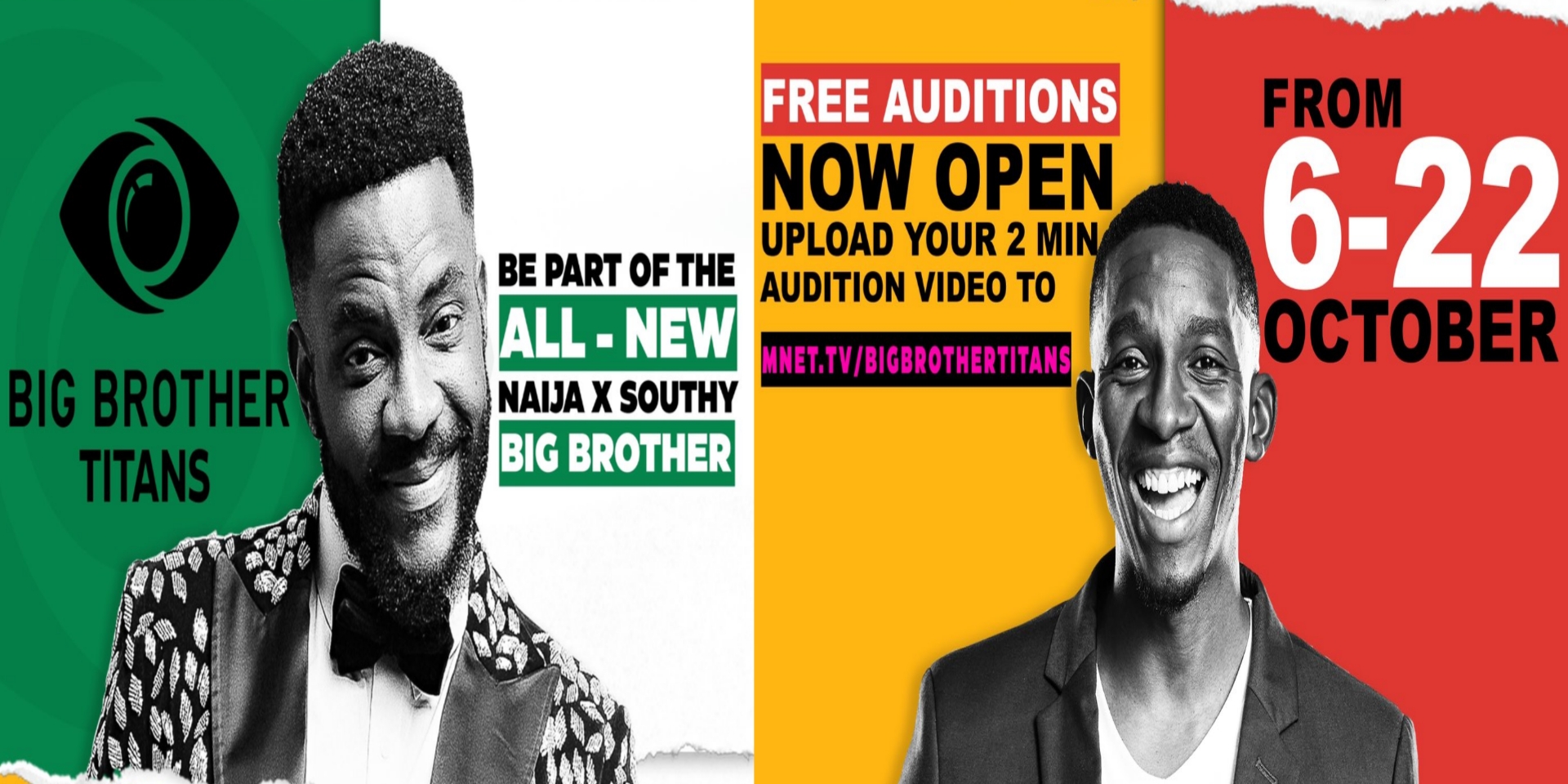 Apply Big Brother Titans Audition 2023 For Nigerians And South Africans