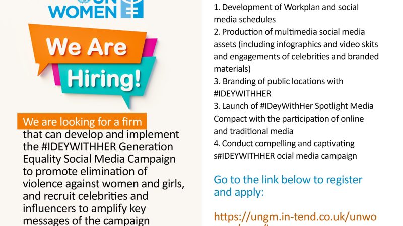 Apply: UN Women Nigeria IDeyWithHer Application Form Portal