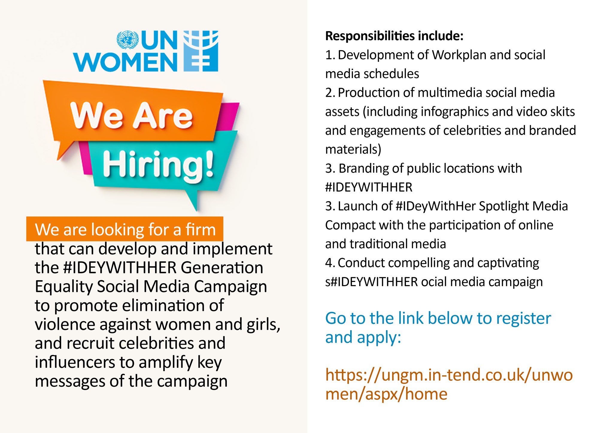 Apply: UN Women Nigeria IDeyWithHer Application Form Portal