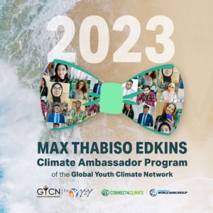 Link To Apply for Max Thabiso Edkins Climate Ambassador Program 2023