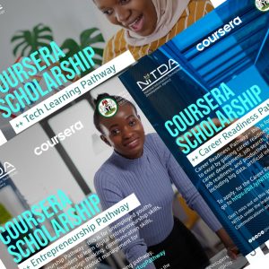 Link To Apply for COURSERA Scholarship for Digital Capacity Building