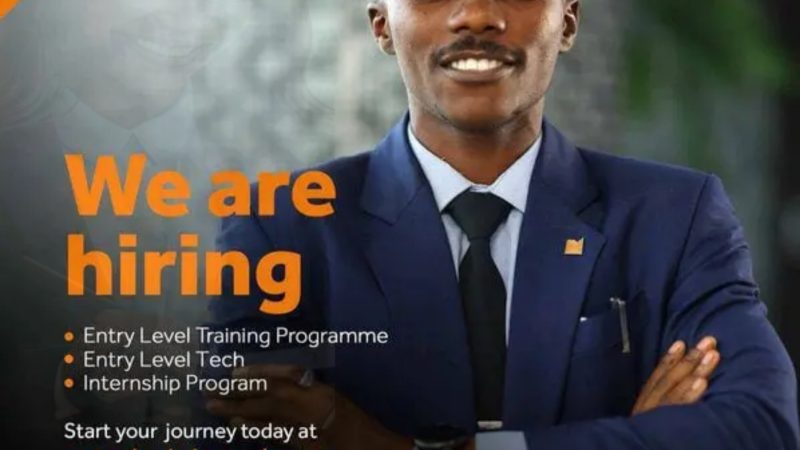 Link To Apply for 2023 Access Bank Entry Level Training Programmes