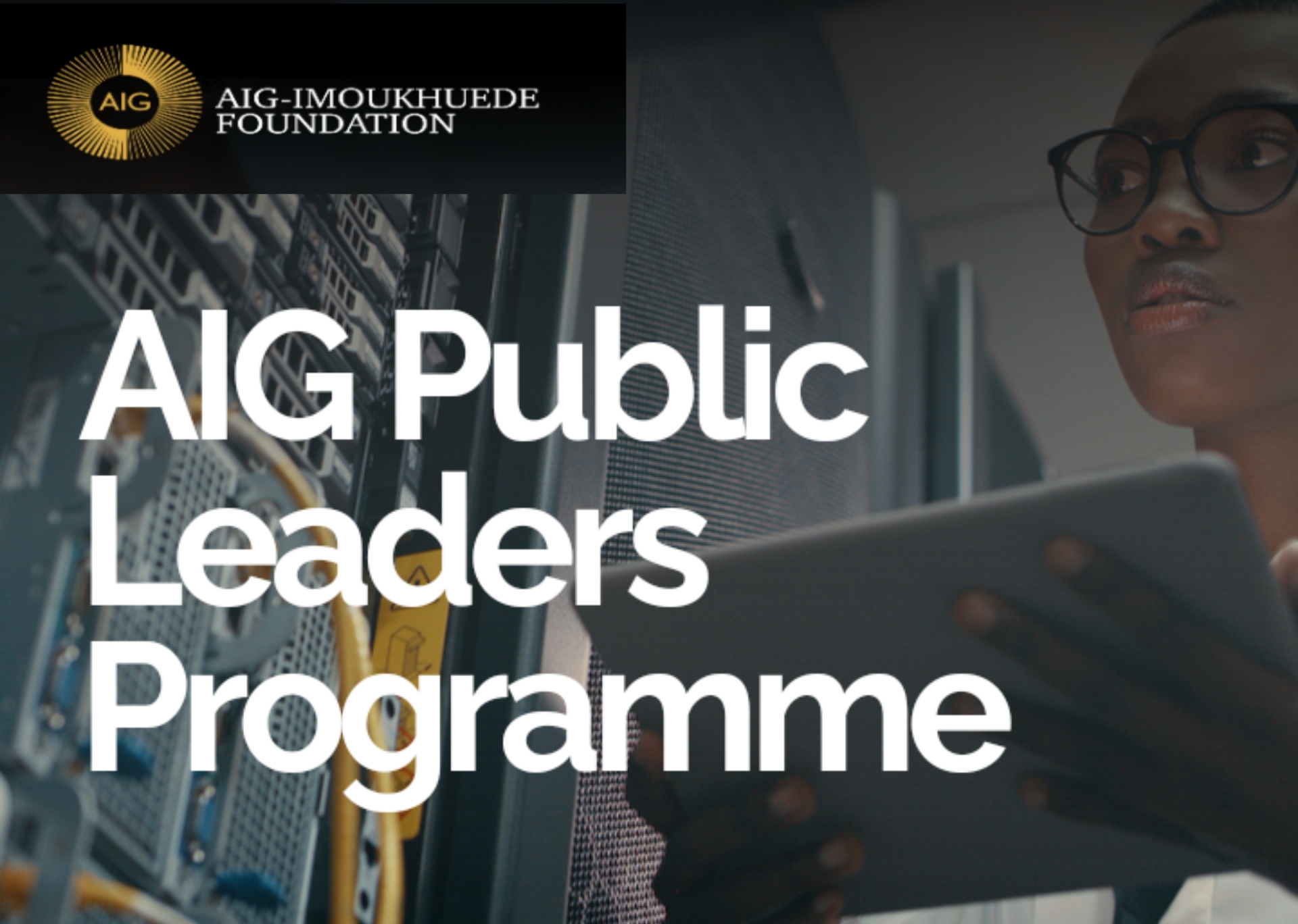 AIG Public Leaders Programme 2023 Application Link