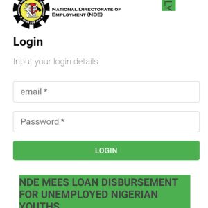 NDE MEES LOAN DISBURSEMENT: Empowering Nigerian Youths for Entrepreneurship | How To Apply